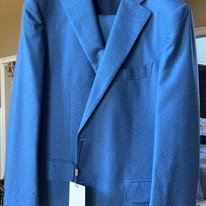 Beautiful baby blue suit with vest